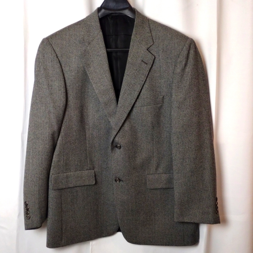 RoundTree & Yorke for Dillards 100% Worsted Wool Fully Lined Men’s Blazer